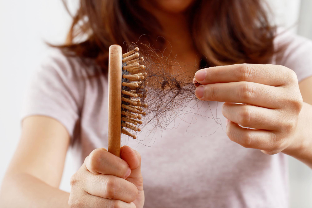 Imagem relacionada ao atendimento de queda de cabelo